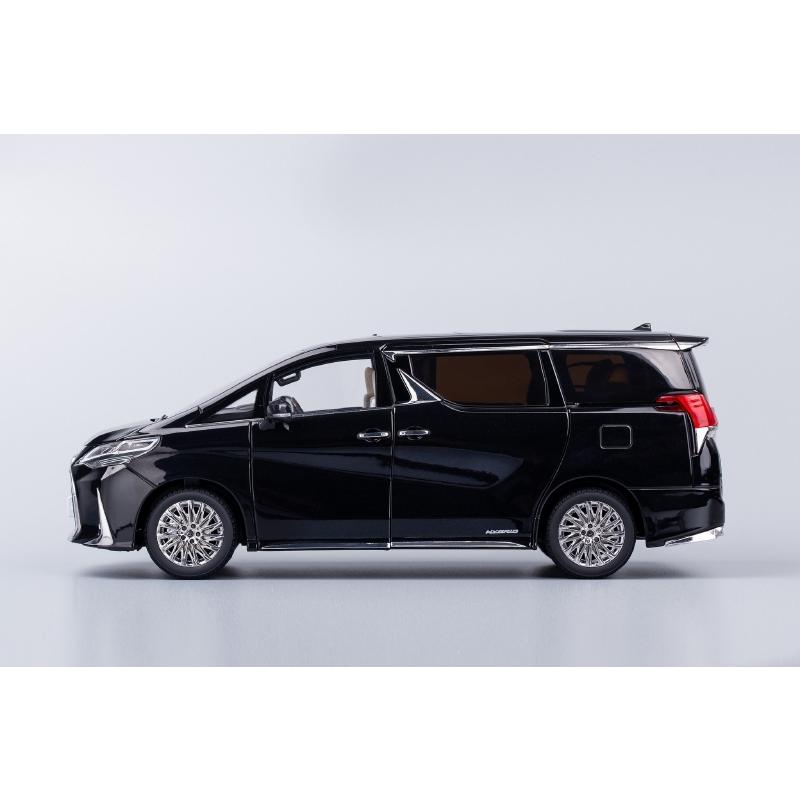 【新品未使用】LEXUSレクサスLM300h ブラック1：18 ミニカー 予約】2022年発売予定Lexusレクサス LM300h Van Black 左