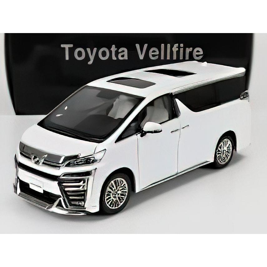 VELLFIRE ホワイト ミニカー TOYOTA - VELLFIRE VAN 2020 WHITE /NZG 1/18 ミニカー : バスクホビー