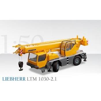 LIEBHERRリープヘル LTM 1030-2.1 移動式 オールテレーンクレーン　 2105/0  /CONRADコンラート建設機械 工事車両 1/50 ミニチュア 重機 | 