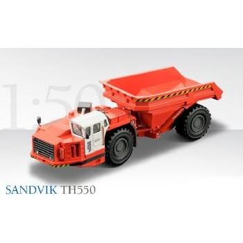 SANDVIKサンドビック TH550 ダンパー 2729/01 /CONRADコンラート建設機械 工事車両 1/50 ミニチュア 重機 | 