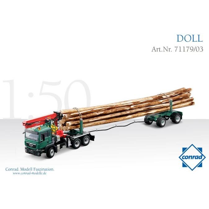 予約2012年発売予定 DOLL 原木車 材木運搬 ロング MAN TGS L 3軸
