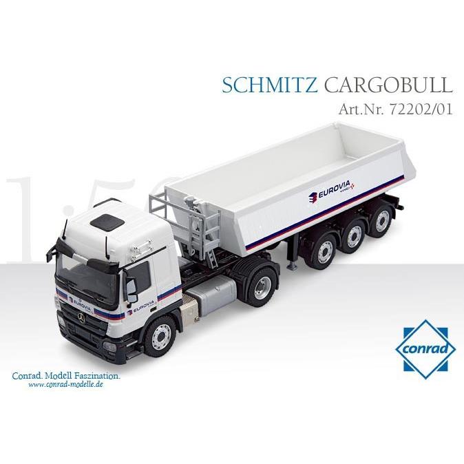 予約2012年発売予定 SCHMITZ CARGOBULL ダンプ トレーラー 3軸