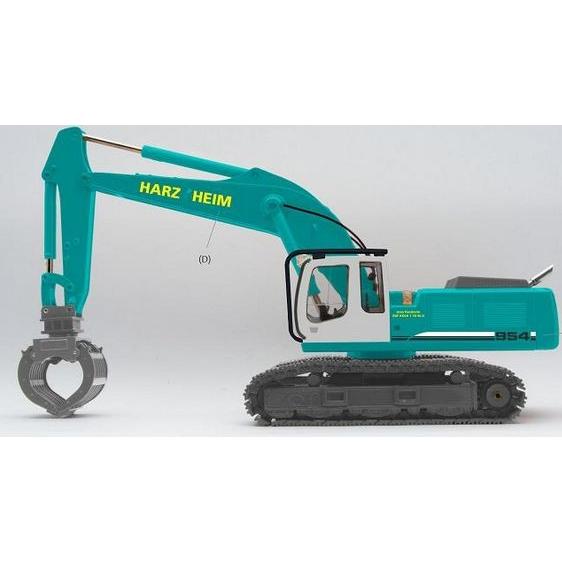 予約7-9月以降発売予定 海外ショップ特注　Liebherrリープヘル R954C Jean Harzheim 120台限定 /Conrad 1/50 建設機械模型 | 