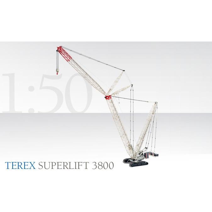 TEREX Superlift 3800 クローラークレーン/CONRAD　1/50 建設機械模型 | 