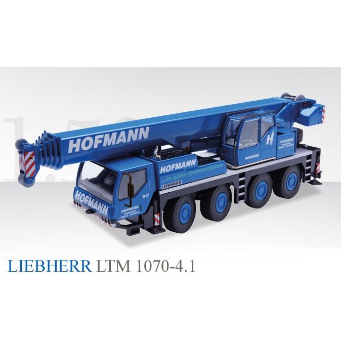 LIEBHERRリープヘル LTM 1070-4.1 モバイルクレーン HOFMANN/CONRAD　1/50 建設機械模型 | 