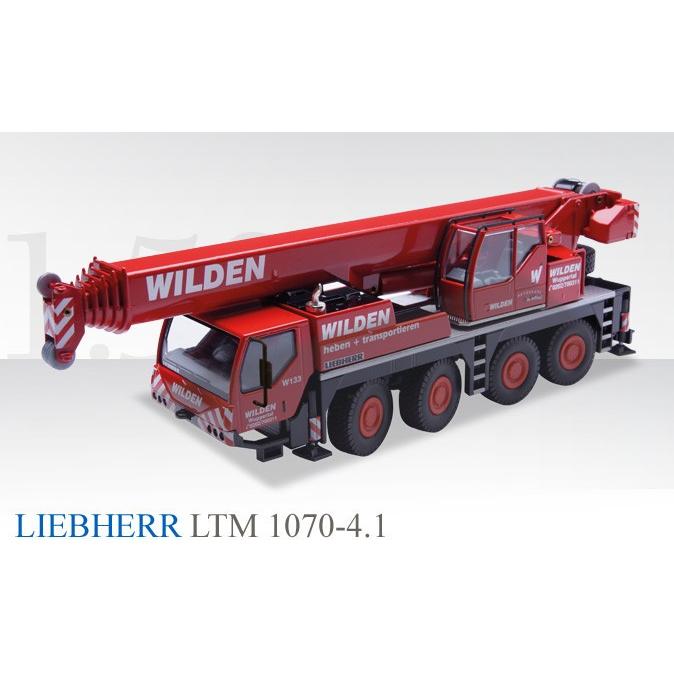 LIEBHERRリープヘル LTM 1070-4.1　モバイルクレーン　WILDEN CONRAD　1 50 建設機械模型