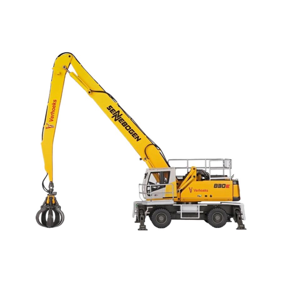 SENNEBOGEN830E クレーン 模型 ミニチュア 重機 Verhoeks Sennebogen 830E マテリアルハンドリングマシン / Conrad 1