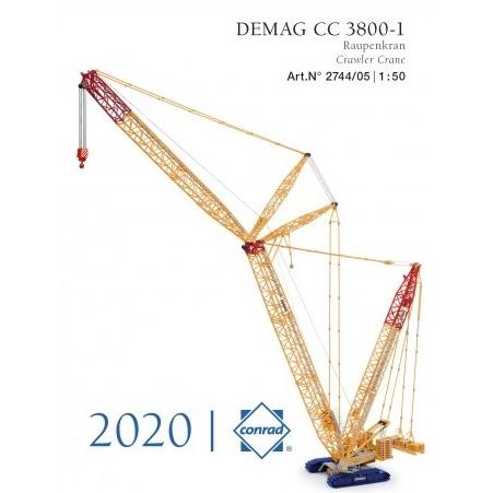 DEMAG CC 3800-1 クローラークレーン クローラークレーン/Conrad 1/50