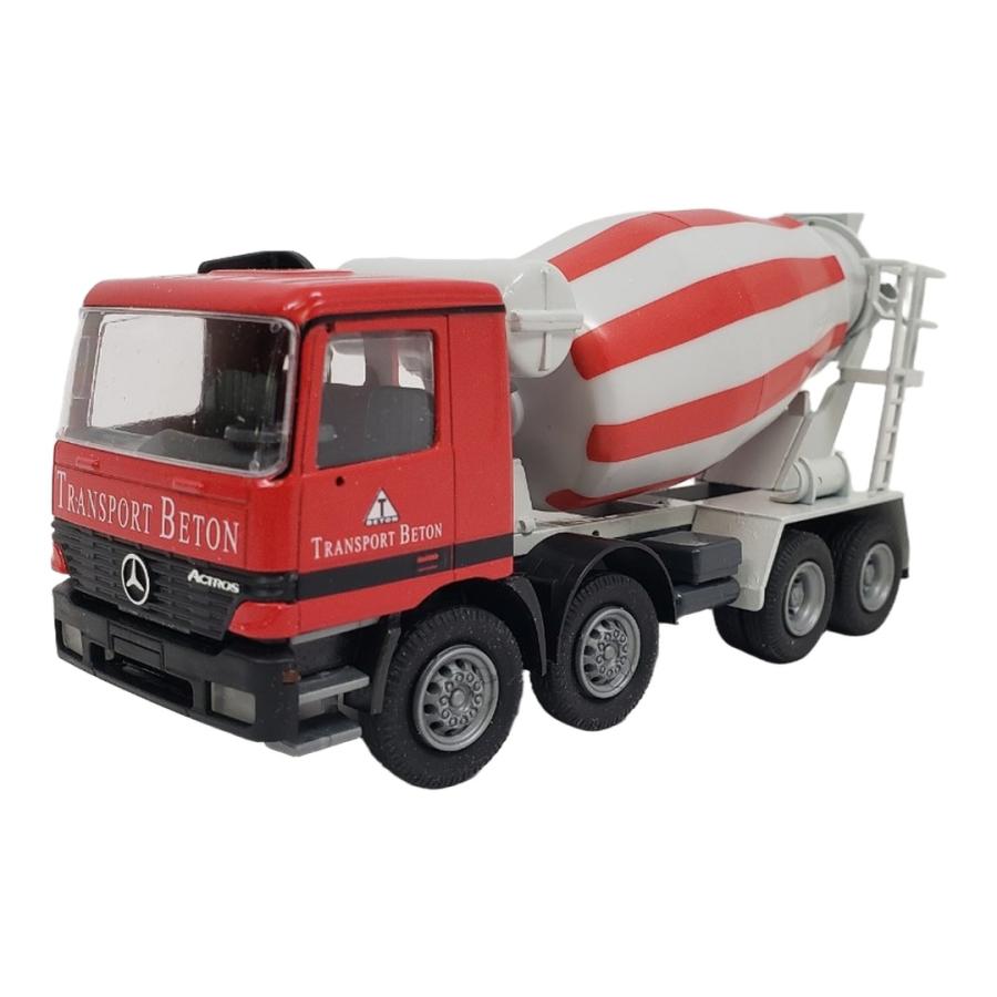 Mercedes Benz 4軸ミキサー車 Liebherr TRANSPORT BETON / Conrad 1/50 ミニカー トラック模型 | 