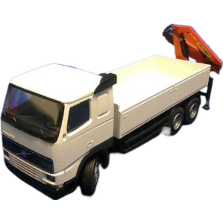 Volvo FH12 ドロップサイド リアマウント Palfinger付き / CONRAD 1/50 建設機械模型 工事車両 | 