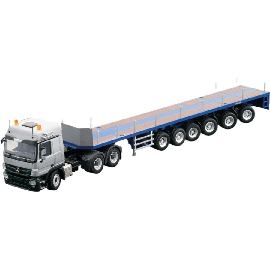 Mercedes Benz Actros MP03 6x4 Goldhofer 重量物トレーラー DLZ6 / CONRAD 1/50 ミニカー 模型 | 
