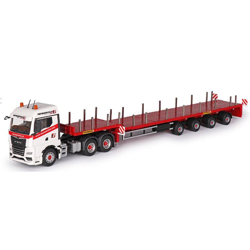 Faymonville MAN TGX XXL Euro 6c トラクター Variomaxトレーラー付 CONRAD 1/50 | 