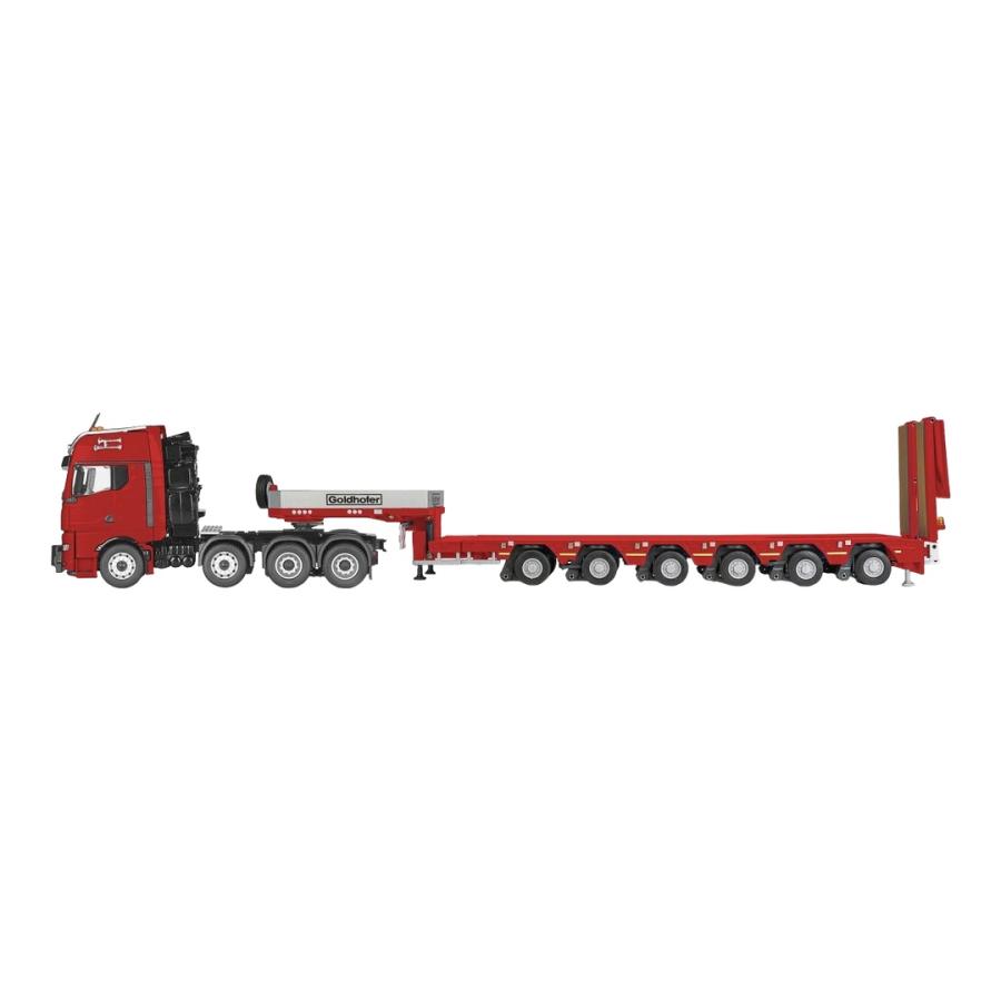 MAN TGX GX ヘビーデューティトラクター Goldhofer Arcus PK6 Conrad 1/50 ミニカー | 
