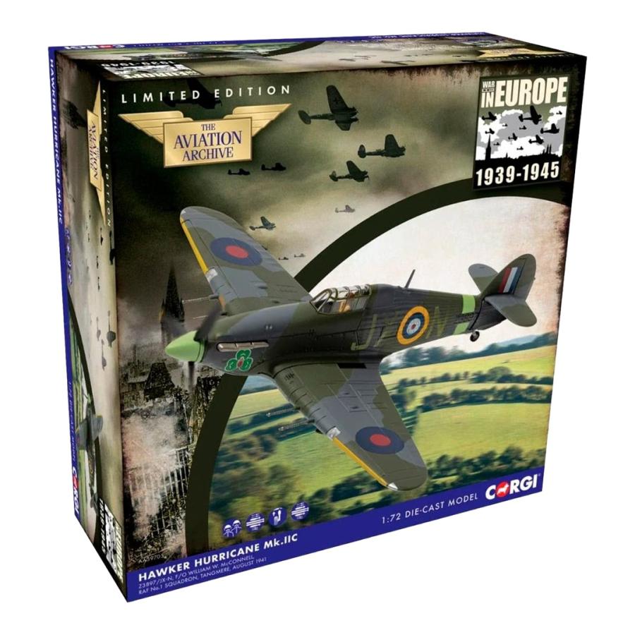 【予約】 Hawker Hurricane Mk.IIc F/O William W. McConnell Corgi 1/72 ミニカー | 