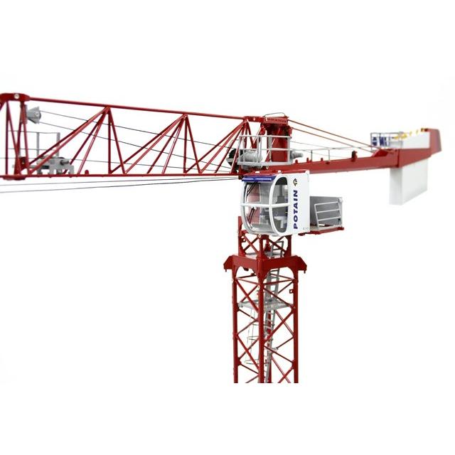Potain MDT 178  Manitowocマニトワック レッド タワークレーン 047-01032  　TWH  1/50　建設機械模型 重機 | 