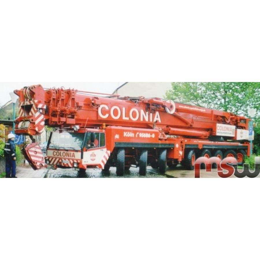 予約7月以降発売予定海外ショップ特注LIEBHERRリープヘル  LTM 1400 Mobile Crane COLONIA モバイルクレーン /YCC 建設機械模型 工事車両 1/50 ミニチュア | 