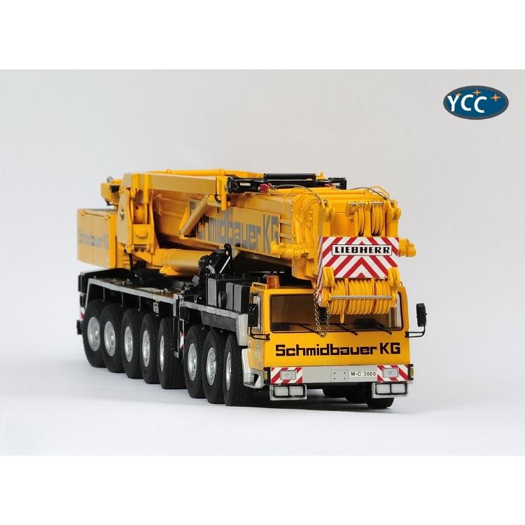 【予約】9月以降発売予定LIEBHERRリープヘル  LTM 1400 モバイルクレーン Schmidbauer KG limited/YCC 1/50 建設機械 模型ミニカー  はたらく車 重機 |  | 01