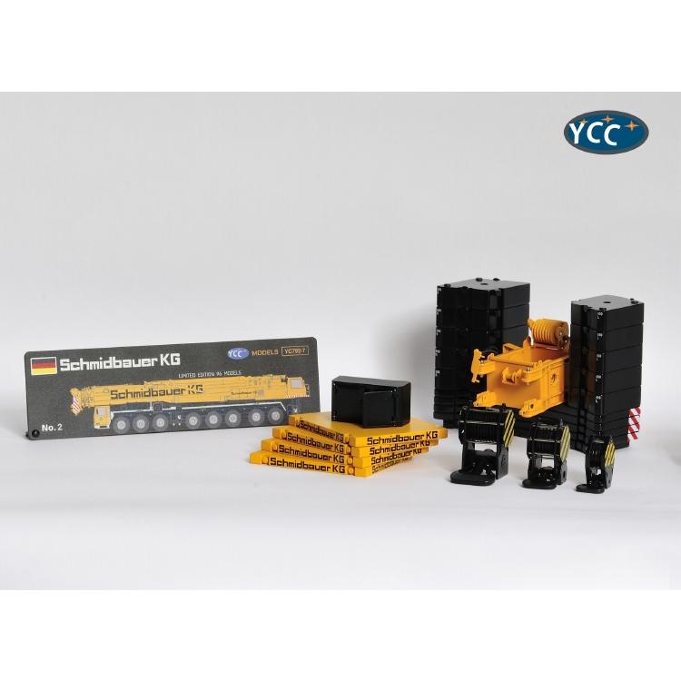 【予約】9月以降発売予定LIEBHERRリープヘル  LTM 1400 モバイルクレーン Schmidbauer KG limited/YCC 1/50 建設機械 模型ミニカー  はたらく車 重機 |  | 07