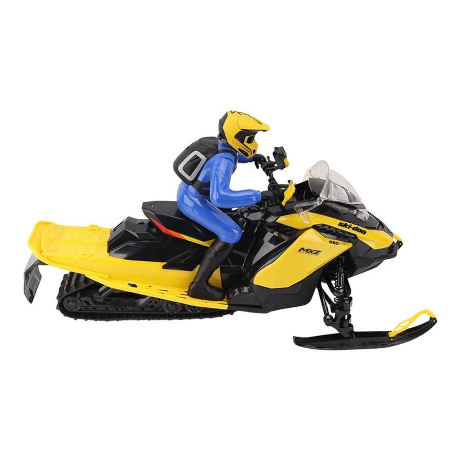 Ski-Doo R/C MXZ Snowmobile in Yellow and Black / Diecast Masters 1/6 模型 | 