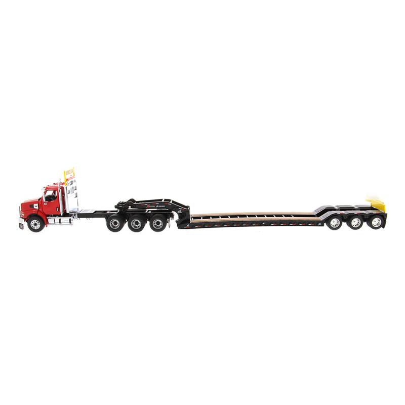 Western Star 49X & XL 120 トレーラー レッド Diecast Masters 1/50_1