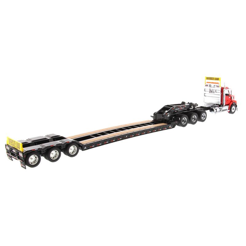 Western Star 49X & XL 120 トレーラー レッド Diecast Masters 1/50_4