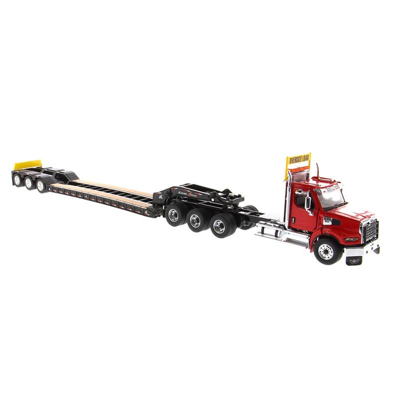 Western Star 49X & XL 120 トレーラー レッド Diecast Masters 1/50_6
