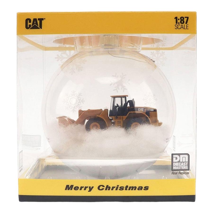 CAT 950G Series II ホイールローダー クリスマスオーナメント Diecast Masters 1/87 ミニカー 建設機械模型 | 