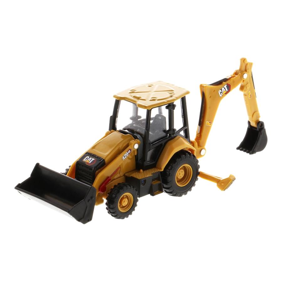 Caterpillarキャタピラー 420 Backhoe Loaderバックホーローダー with Interchangable / Diecast Masters 1/64 模型 | 