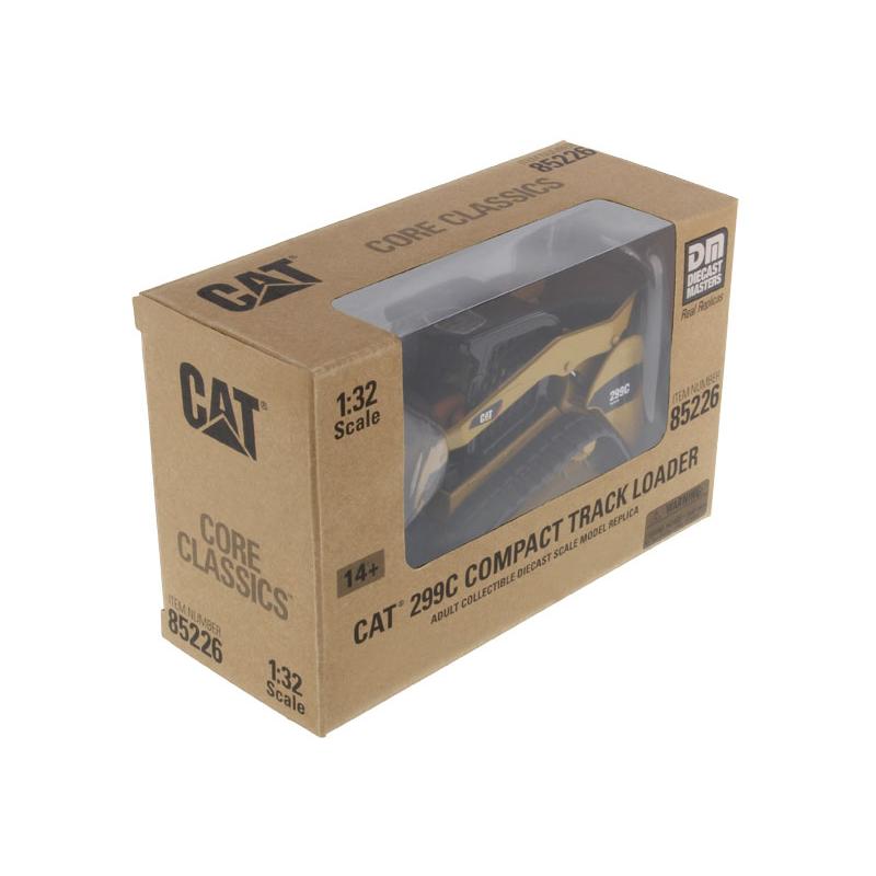 激レア CAT 299C 85226 ダイキャストマスターズ 1/32 建設機械 Caterpillar 299C コンパクトトラックローダー 作業機 Diecast