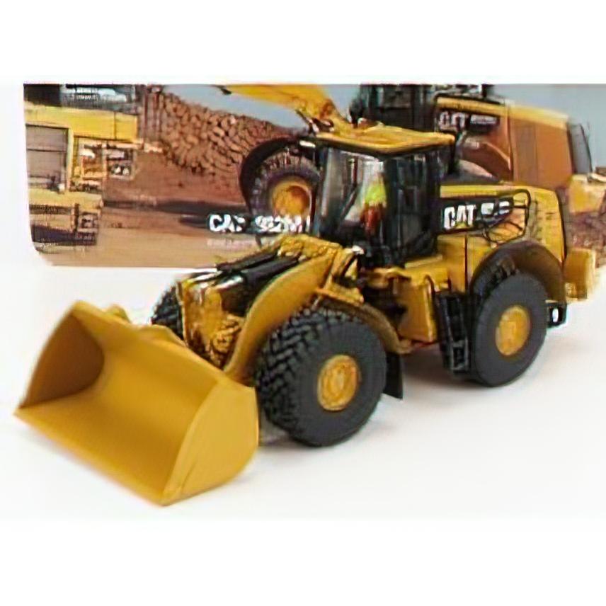 CATERPILLAR - CAT982M RUSPA GOMMATA - SCRAPER TRACTOR WHEEL LOADER - YELLOW BLACKホイールローダ /ダイキャストマスターズ 1/50 建設機械模型 工事 | 