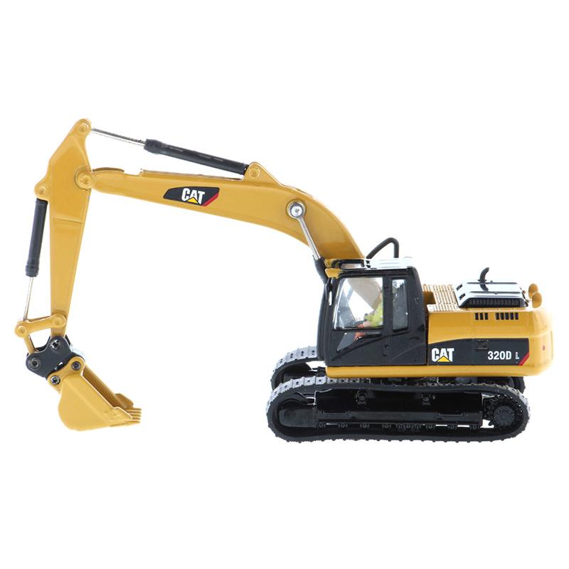 CAT 320D L 油圧ショベル 1:87スケール Caterpillar 320D L 油圧ショベル 作業機複数 Diecast Masters 1/87
