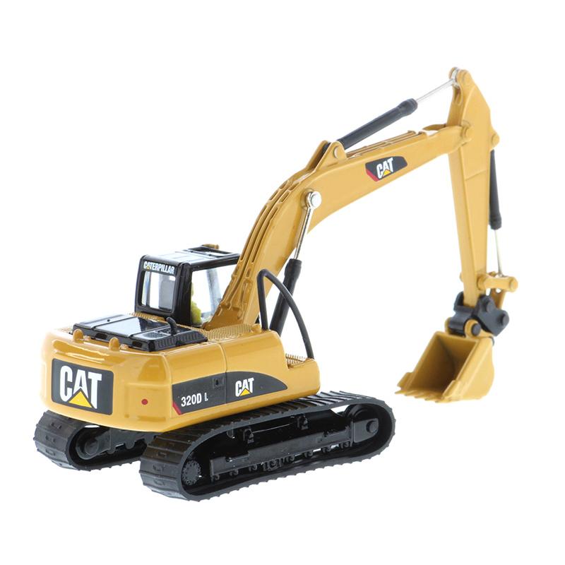Caterpillar 320D L 油圧ショベル 作業機複数 Diecast Masters 1/87