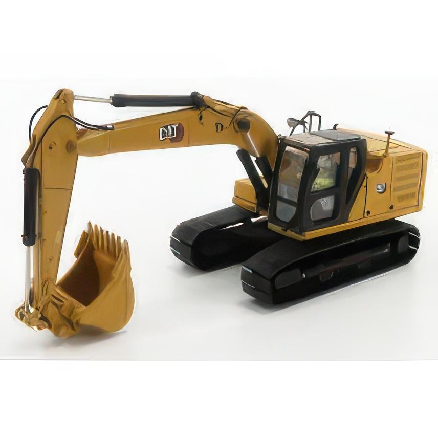 CAT323 油圧ショベル 黄/黒 1/50 Diecast Masters : バスクホビー