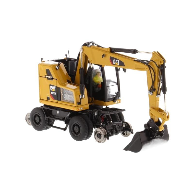 CAT M323F Rail Mobilbagger ショベル / Diecast Masters 1/50 建設機械模型 工事車両_3