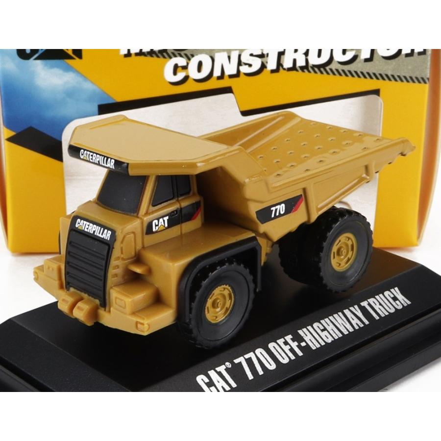 CATERPILLAR CAT770 ハイウェイ トラック CM.5.5 イエロー ブラック/ Diecast Masters 1/100 ミニカー | 