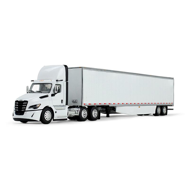 Freightlinerフレイトライナー カスカディア 53フィート トレーラー トラック 模型 / DCP 1/64 ミニカー 模型 | 