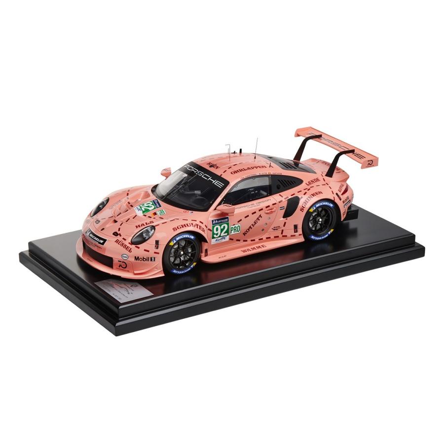 【PORSCHE】ポルシェ 911 RSR（ピンクピッグ仕様）」ミニカー　希少 予約】ポルシェ特注Porsche 911 RSR 2018 Pink Pig /SPARK 1/12