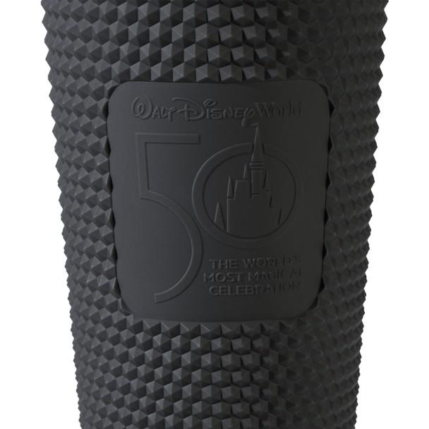 ウォルト ディズニー ワールド 50 周年記念 幾何学的なスターバックス タンブラー ストロー付き ? ブラック/ディズニーストアUSオフィシャル |  | 02