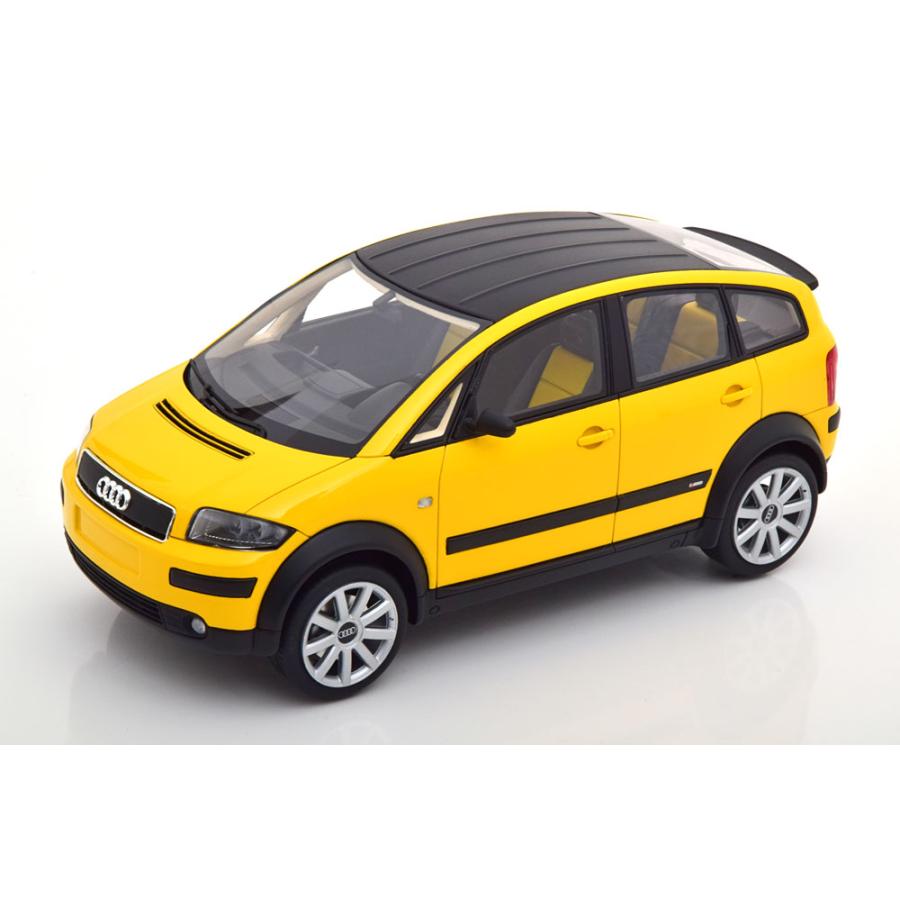 Audi A2 イエロー / DNA Collectibles 1/18 ミニカー | 