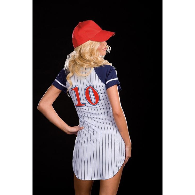 グランドスラム 野球コスチューム　ベースボール 4点セット コスプレ衣装 ドリームガール　(二次会、結婚式、仮装、パーティー、宴会、ハロウィン）  大人女性　 |  | 02