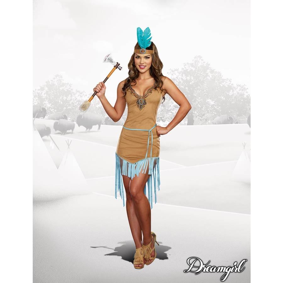 インディアンプリンセスコスチューム３点セット仮装コスチューム コスプレ /ドリームガール・仮装・ハロウィン・女性大人用 | 