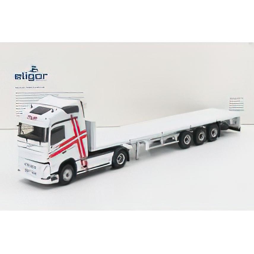 VOLVO - FH4 500 TRUCK PIANALE 2020 - WHITE RED / Eligor 1/43 建設機械模型ミニチュア | 