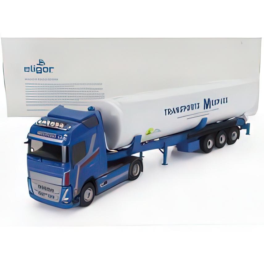 ボルボ FH4 タンクローリー 2020 青白 ELIGOR 1/43 | 