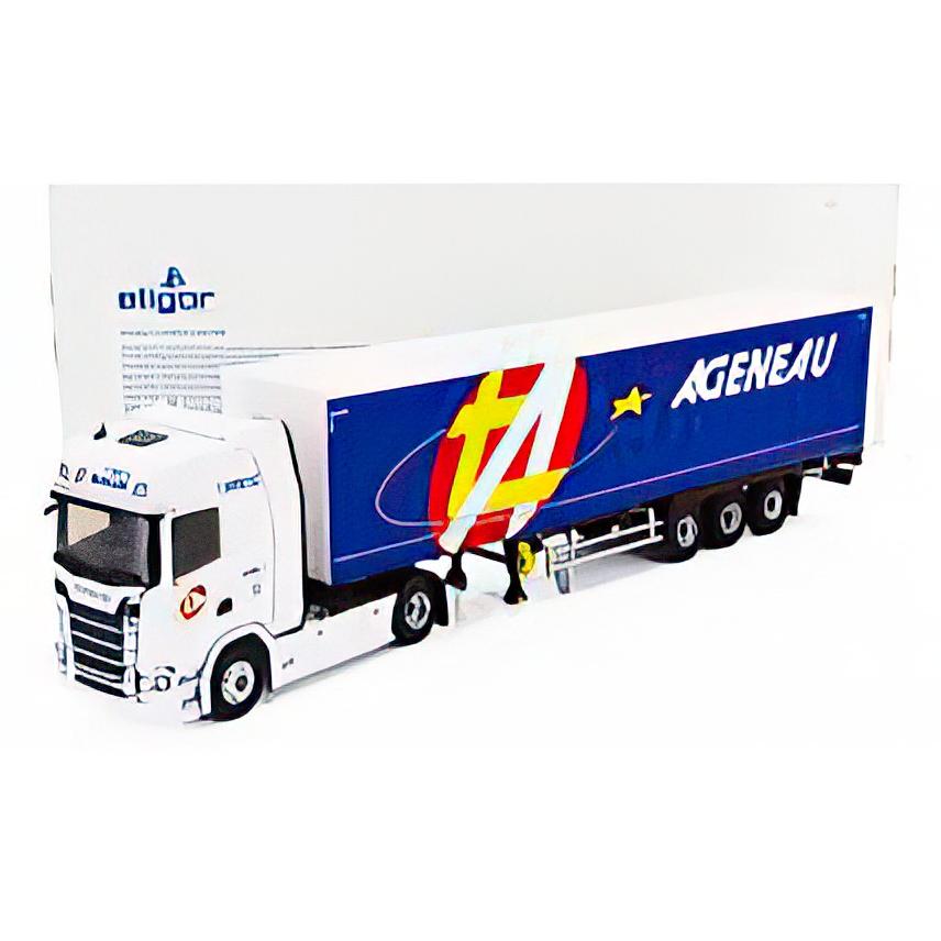 SCANIA S500 AGENEAU フリゴ 2020 ホワイト/ブルー ELIGOR 1/43 | 