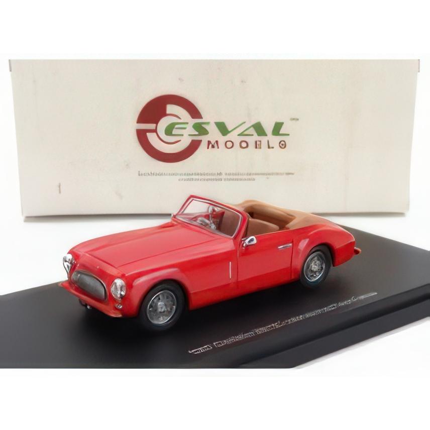 CISITALIA 202 SC STABILIMENTI FARINA CABRIOLET OPEN 1947 RED/ESVAL 1/43ミニカー | 