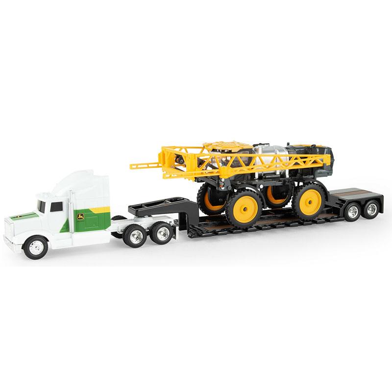 John Deere Hagie ST12 スプレーヤー セミトレーラー、ローボーイトレーラー付属 / ERTL 1/64 農業機械模型 | 