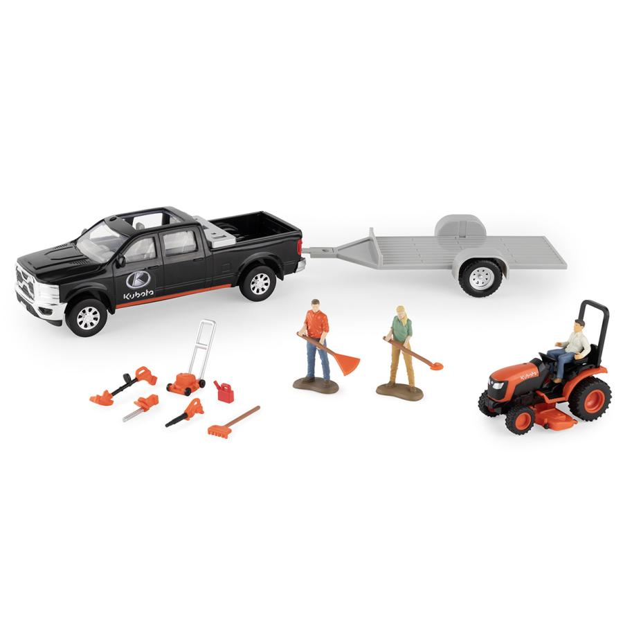 Kubotaクボタ Lawn Care Playset with Pickup Truckピックアップトラック / ERTL 1/32 模型 | 