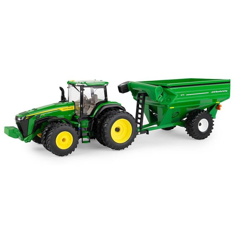 John Deereジョンディア 8R 340 トラクター グレインカート付き グリーン / ERTL 1/32 農機 模型 | 