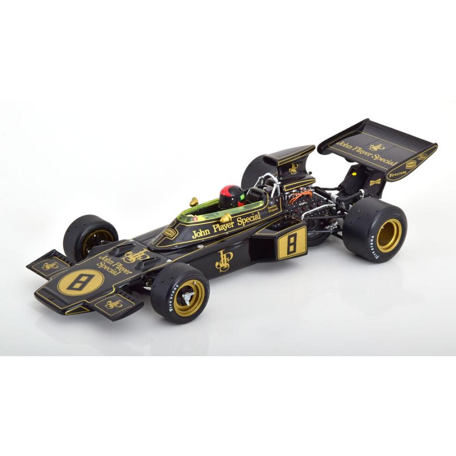 1972 Lotus 72D GP Great Britain Winner JPS Fittipaldi Exoto 1/18 ミニカー | 