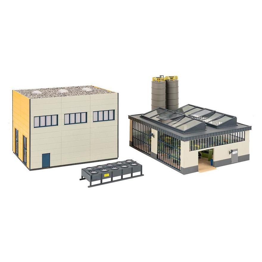 HOゲージ 鉄道模型 Faller ファラー Plastics processing company kit | 